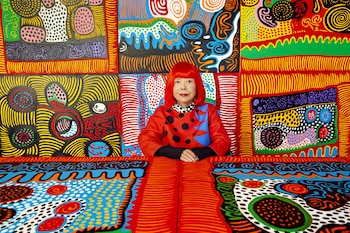 Yayoi Kusama presenta una muestra