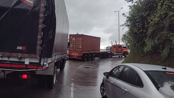 Accidente de tránsito en la