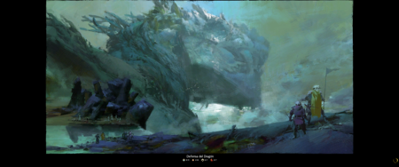 Écran de chargement de 'Guild Wars 2'