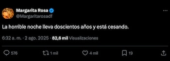 La actriz no dudó en