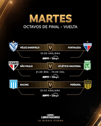 Partidos de la Copa Libertadores