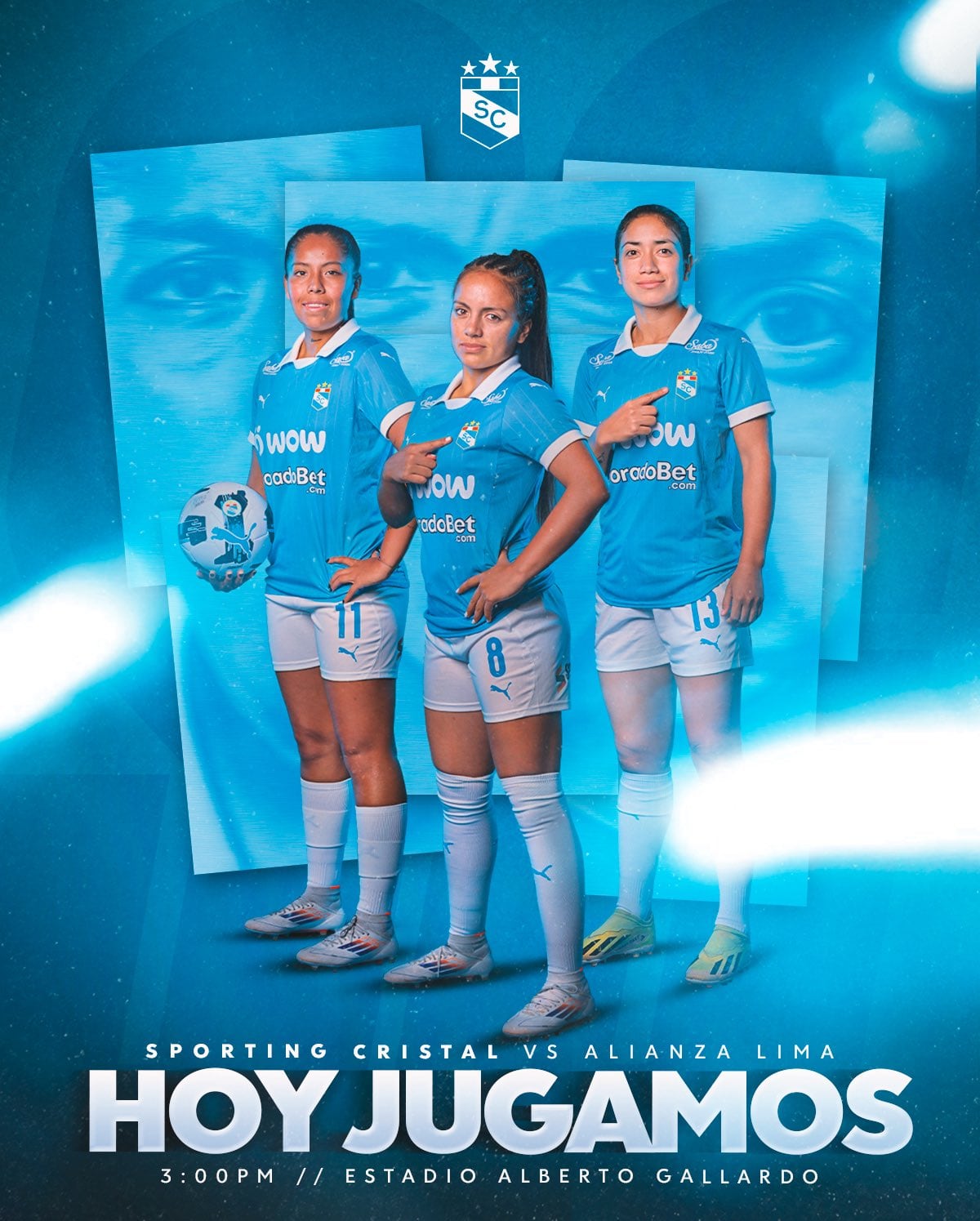 Anuncio del Alianza Lima vs Sporting Cristal en el estadio Alberto Gallardo par Torneo Clausura 2025. - crédits : Sporting Cristal Femenino