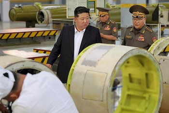 El dictador norcoreano Kim Jong-un