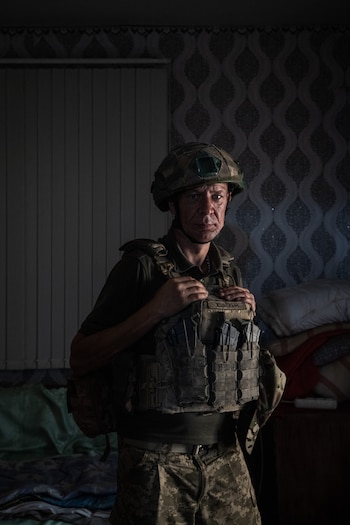 Valerii, 41, an infantry soldier