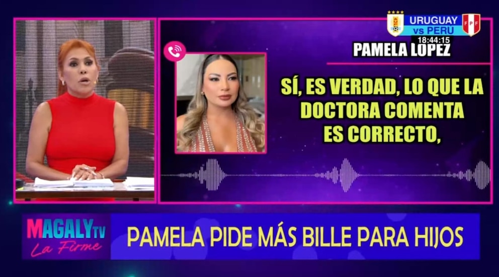 La réponse de Pamela López à la critique de Magaly