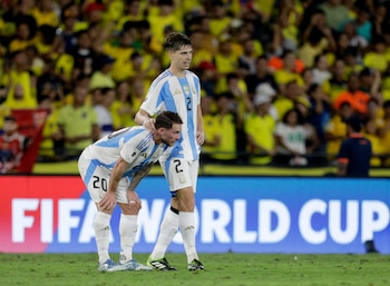Argentina, sin Messi, perdió 1-0