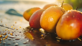 Le jus de mangue est nutritif