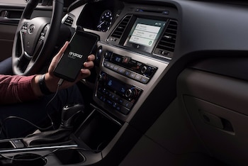 Hyundai Sonata avec Android Auto. HYUNDAI