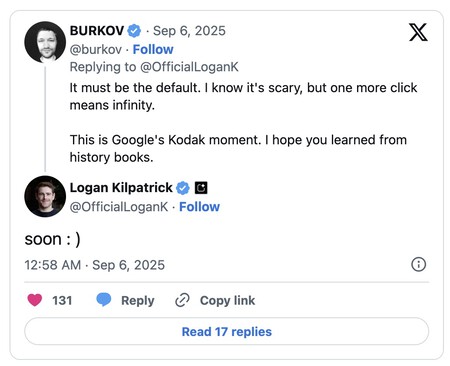 Mode AI de Google