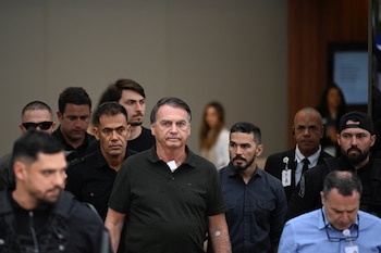 Jair Bolsonaro au hôpital