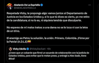 Réponse de Abelardo de la Espriella