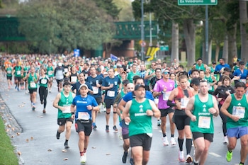 El recorrido atravesó 42 kilómetros