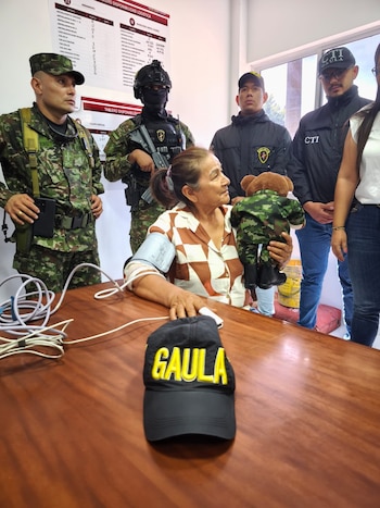 Senobia Tibaduiza fue rescatada en