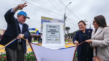 López Aliaga inaugura la Vía