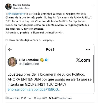 L'affrontement entre Lemoine et Coletta