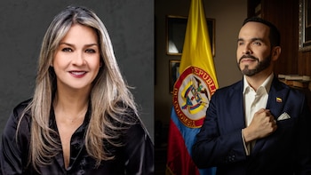 Vicky Dávila et Abelardo de la Espriella