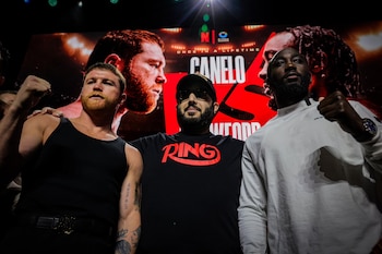 Canelo Álvarez et Terence Crawford