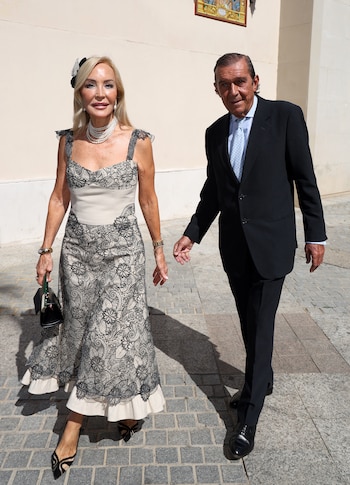 Carmen Lomana et Antonio Gutiérrez