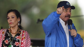 Daniel Ortega y Rosario Murillo