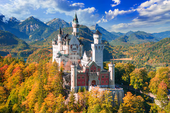 Castillo de Neuschwanstein, Alemania. (Adobe Stock)