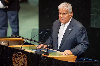 El presidente de Panamá, José