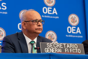 El secretario general de la OEA