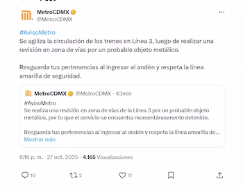 (X/ @MetroCDMX)