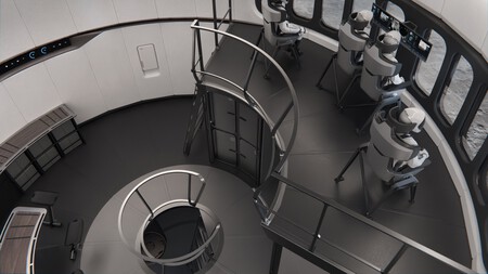 Astronautes dans l'intérieur de Starship HLS