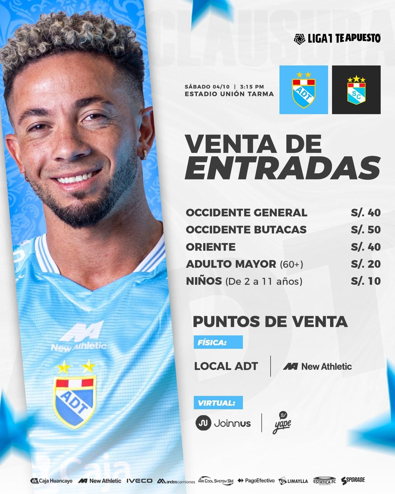 Precios de entradas
