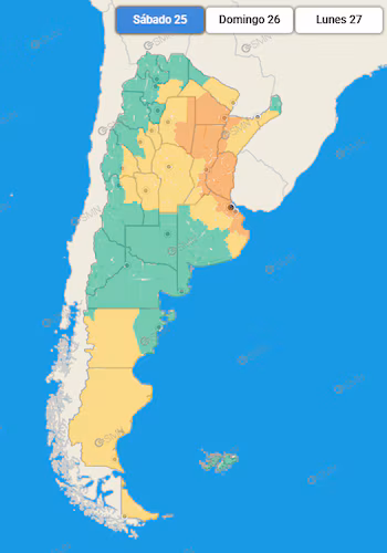 Alertes provinciales