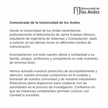 Universidad de Los Andes se