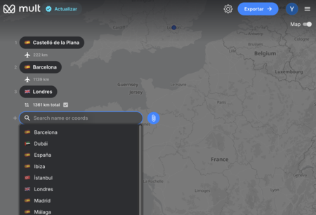 Ajouter une destination