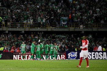Los hinchas de Nacional se