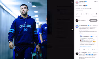 Cruz Azul arrive