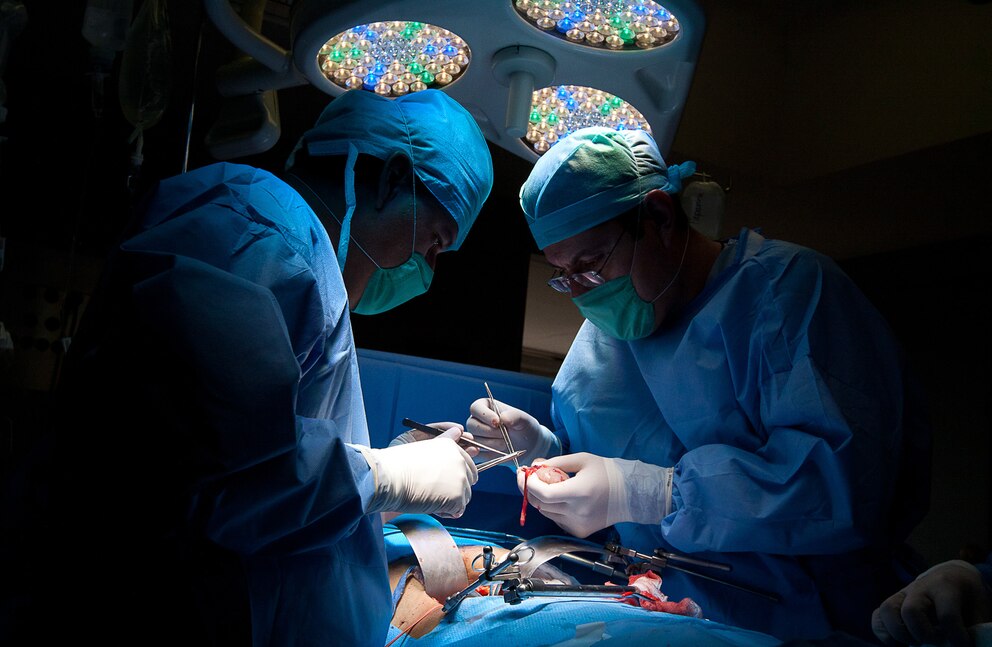 Transplantation réalisée par les médecins de l'IMSS