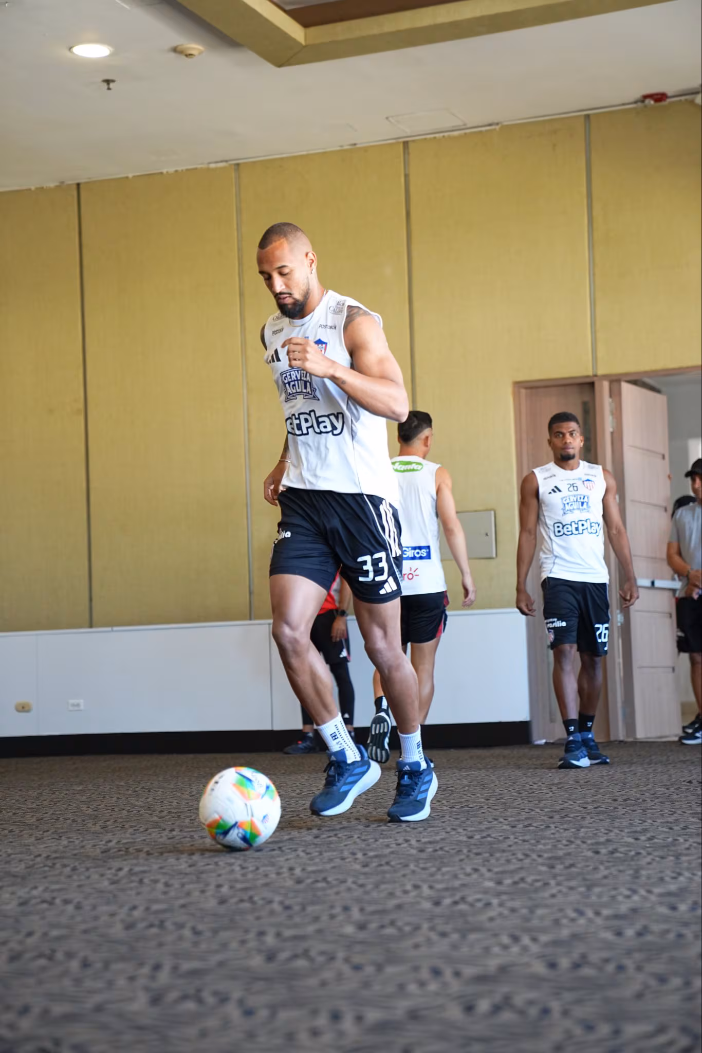 Entraînement de Junior