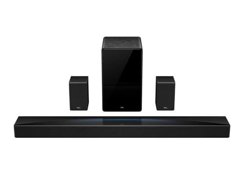 TCL Barre de Son Q85H Pro 7.1.4 Canaux pour TV, 860 watts