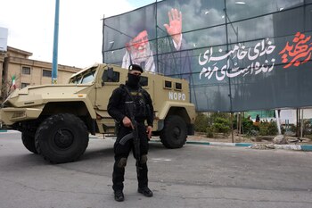 L'armée iranienne avertit de représailles régionales et qualifie le blocage d'illégal. (EFE/ARCHIVO)