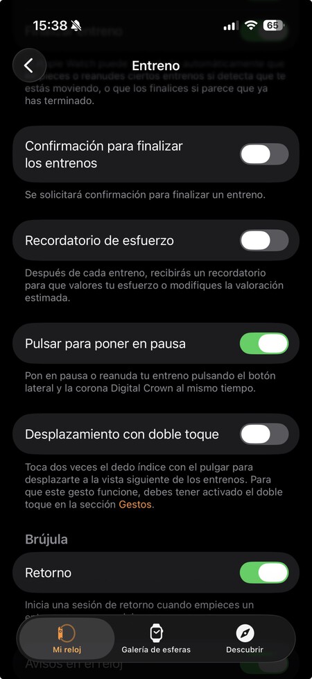 Comment désactiver les évaluations d’effort après les entraînements de l’Apple Watch ?