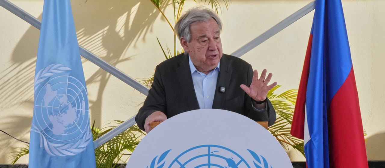 Violence en Haïti : Guterres s’excuse pour l’inaction du monde