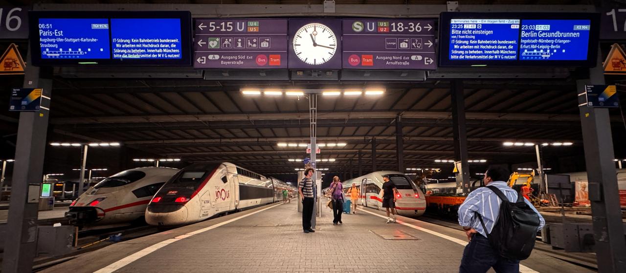 Circulation des trains interrompue à l’échelle nationale en raison d’une perturbation radio