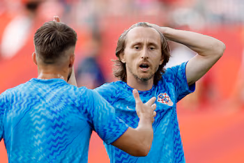 Luka Modric sera capitaine contre Panamá. REUTERS/Benoit Tessier