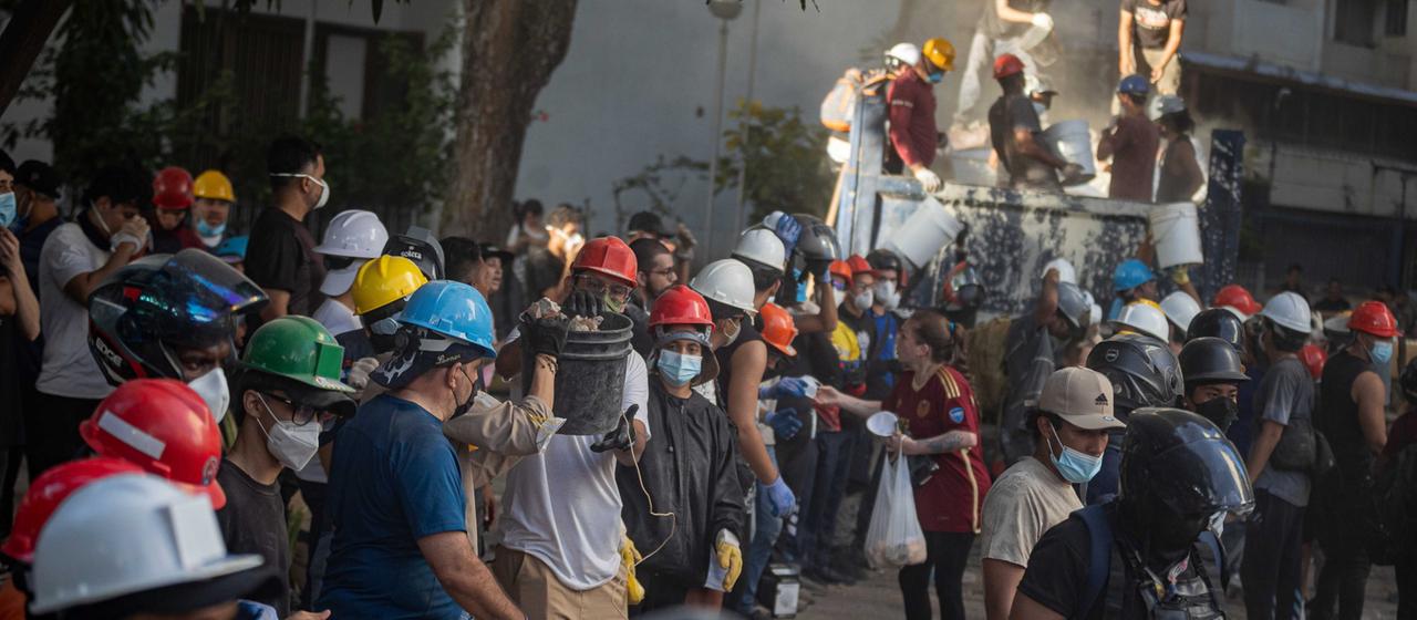 Après le tremblement de terre : Les aidants infatigables du Venezuela