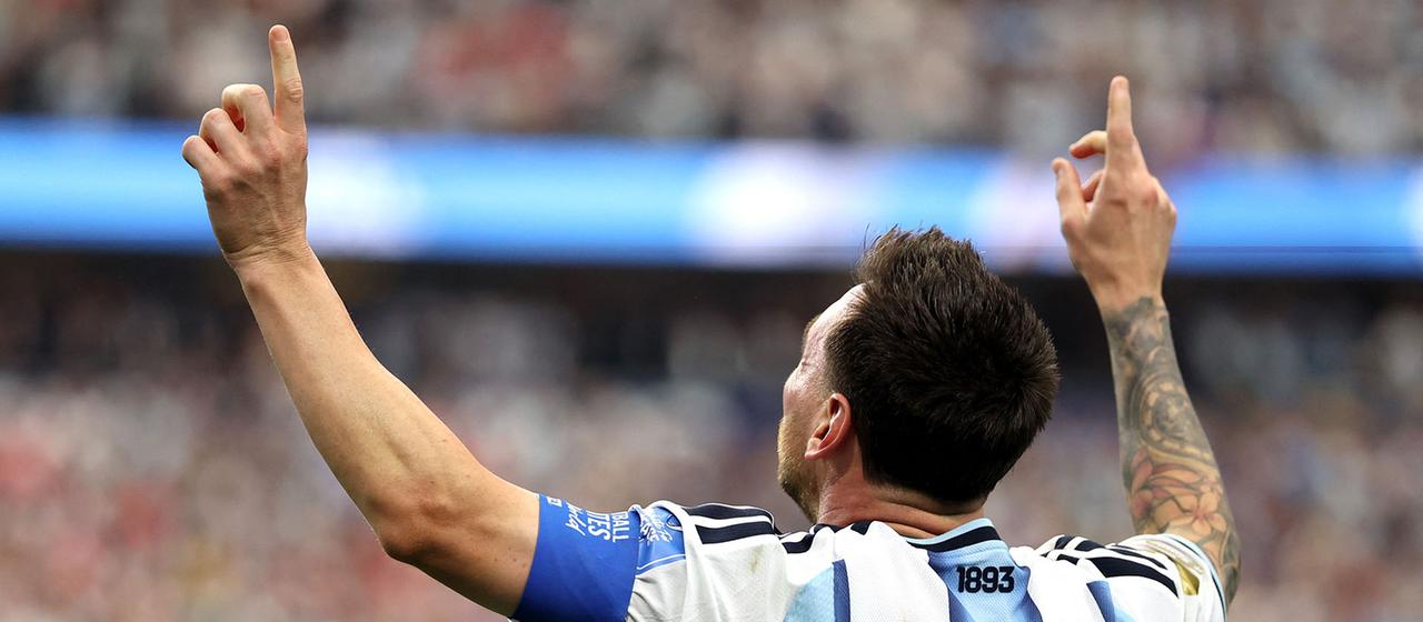 Argentine : Plus de mathématiques avec Messi & Co.