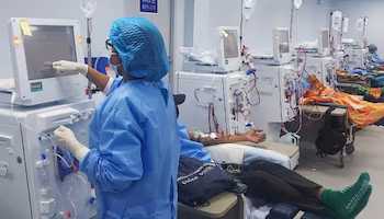 Au Panama, 10 nouveaux patients par semaine rejoignent ceux qui reçoivent déjà une thérapie par hémodialyse.