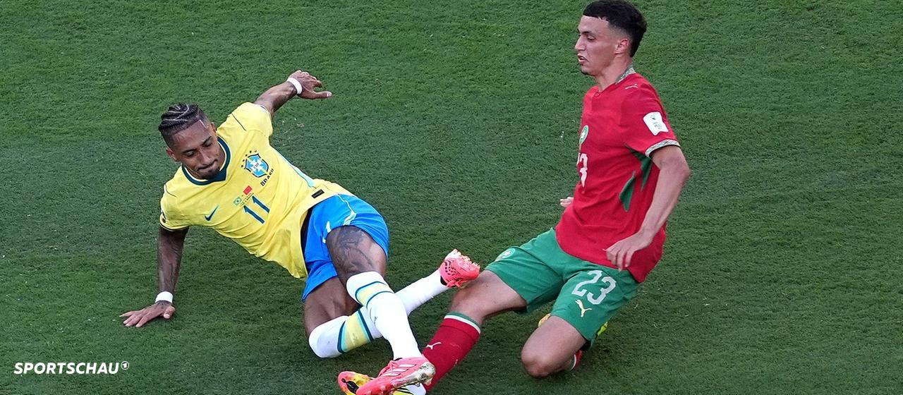 Coupe du Monde de Football : Le Brésil et le Maroc se livrent un duel intense dans le match phare
