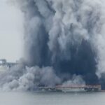 Drone ukrainien explose dans un port roumain