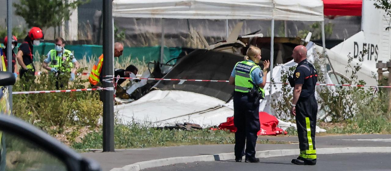 Huit morts dans le crash d’un petit avion en France