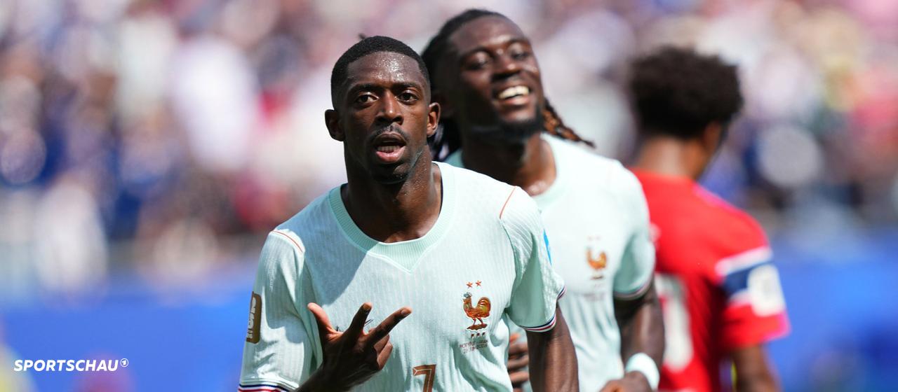 La France avance après la performance de gala de Dembélé contre la Norvège