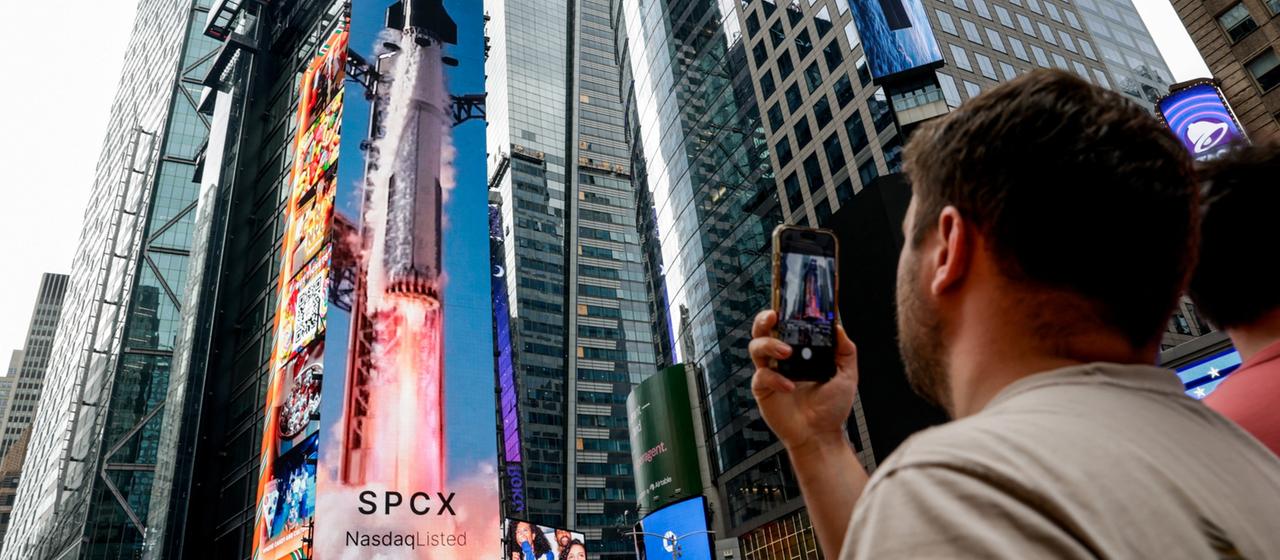 L’action SpaceX s’envole après le début des échanges